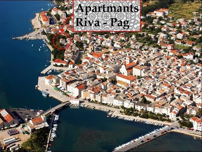 Apartments Riva Pag Town Pokój zdjęcie